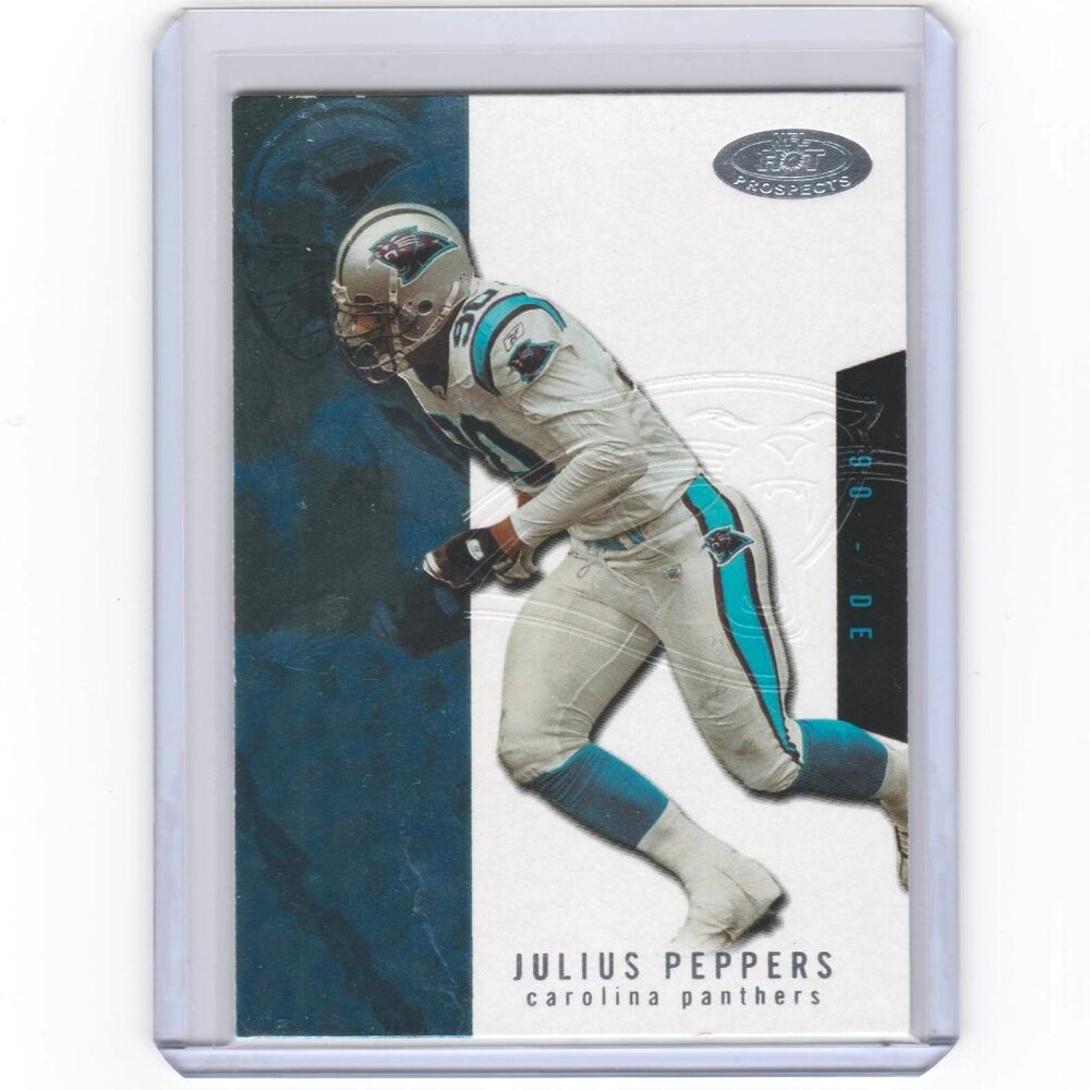 Julius Peppers 2003 Carolina Panthers NFL Hot Prospects - 1st HOF Panther!!